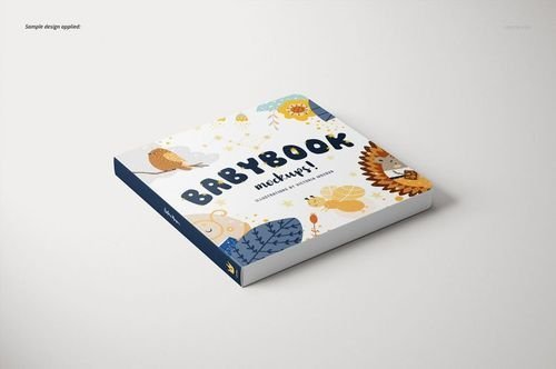 Children's Board Book with Botanical Illustrations